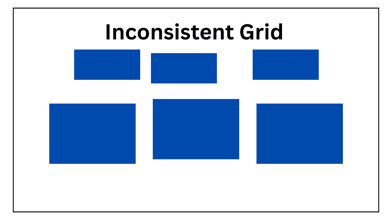 Visuals out of alignment