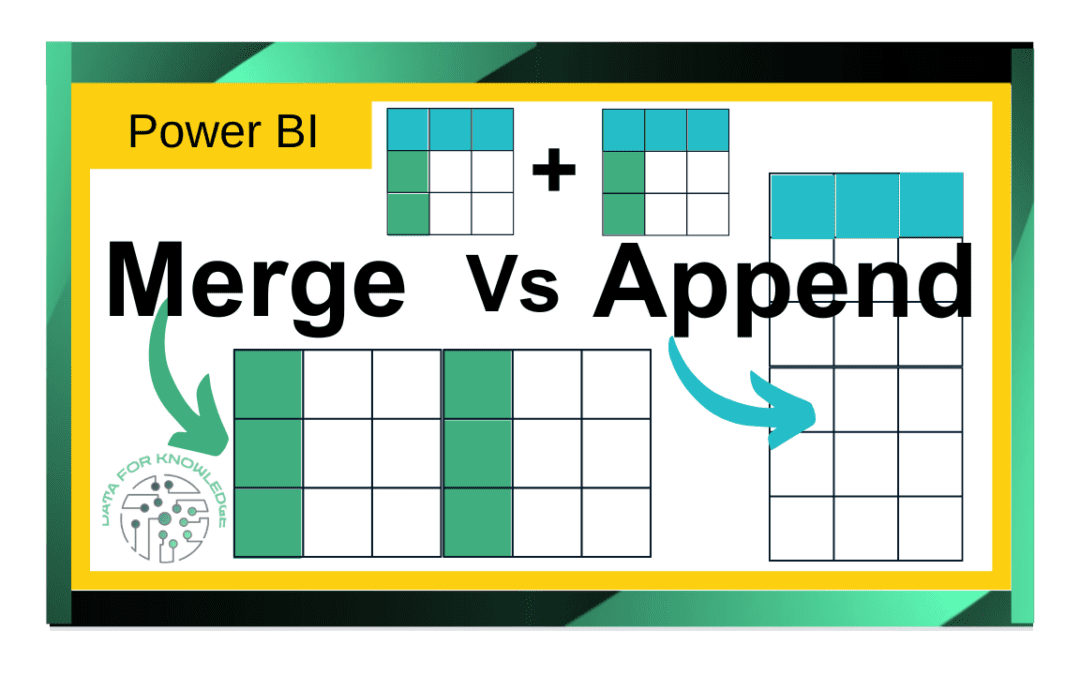 Merge vs Append in Power BI: What’s the Difference?
